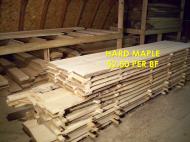 Hard Maple @ $2.50 bf.