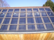 2,000 Board Foot Solar Kiln - Polycarbonate Panels